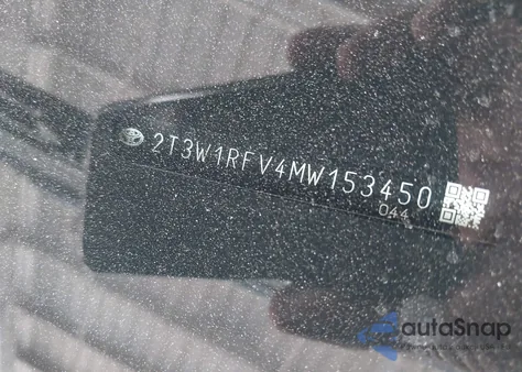 2021 Toyota Rav4 Xle from USA, damaged, VIN 2T3W1RFV4MW153450